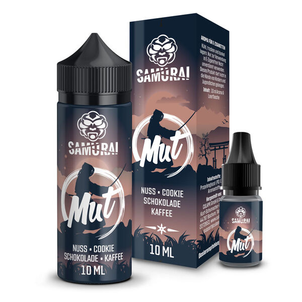 Samurai Longfill - Mut - 10ml Aroma in 120ml Flasche
