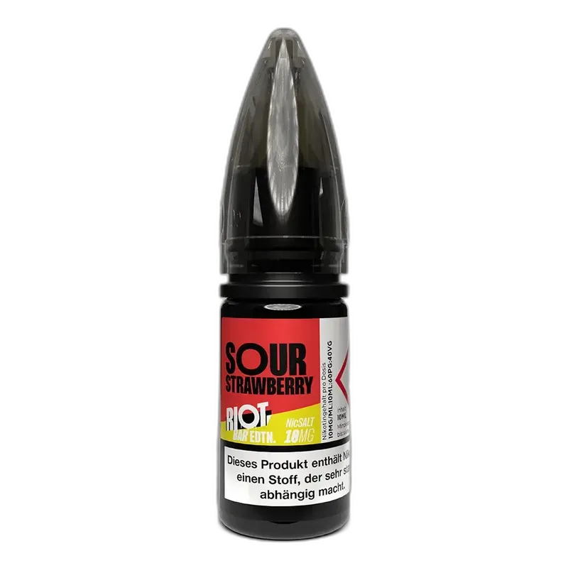 Riot Squad Nikotinsalz - Sour Strawberry - Liquid 10mg 10ml