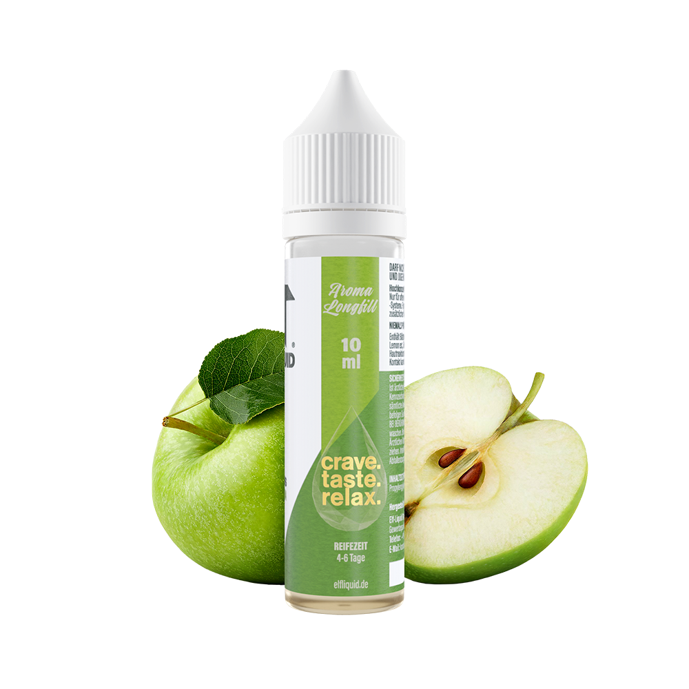Elf-Liquid Aroma Longfill - Apfel - 10ml in 60ml Flasche