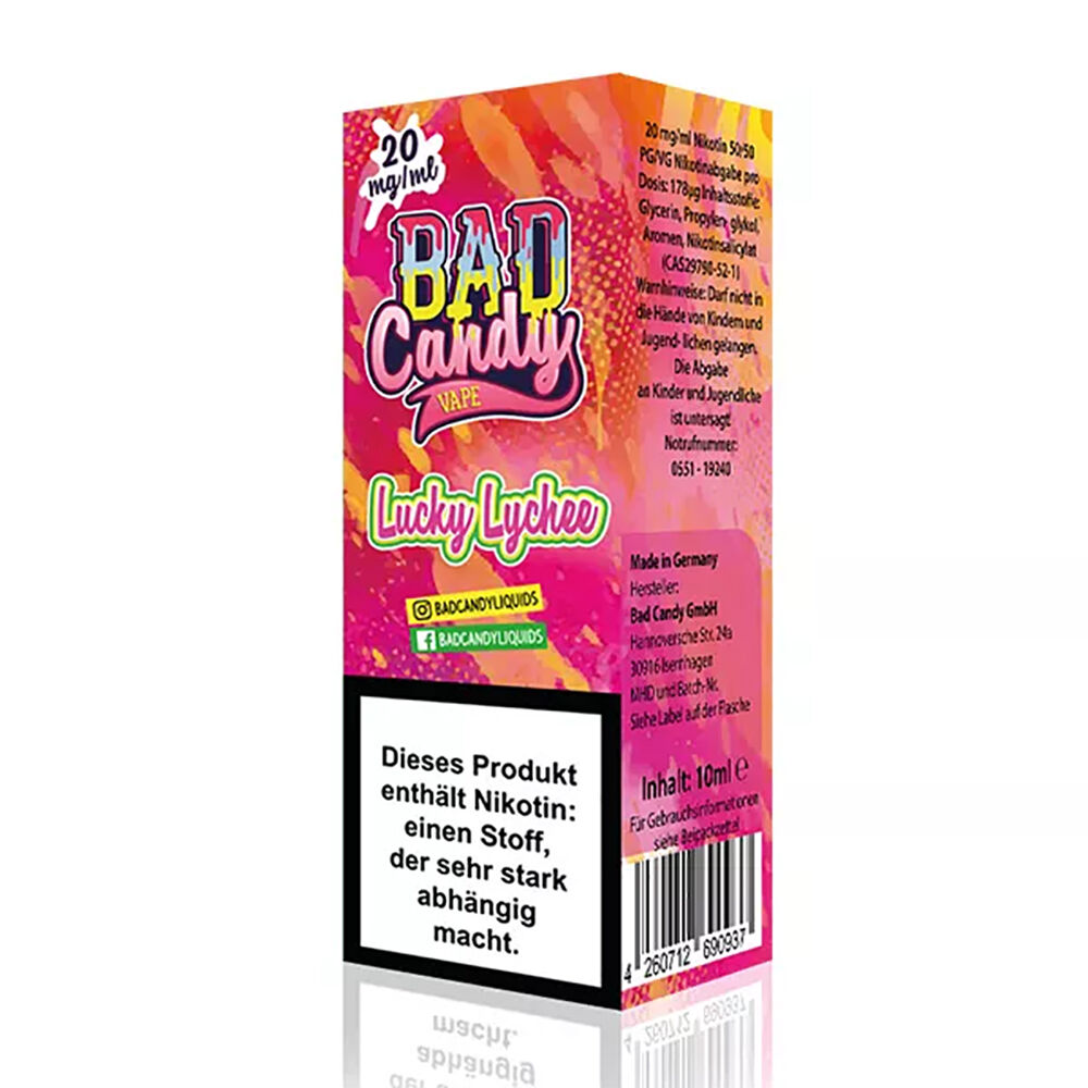 Bad Candy Nikotinsalz - Mighty Melon - 10ml Liquid 10mg