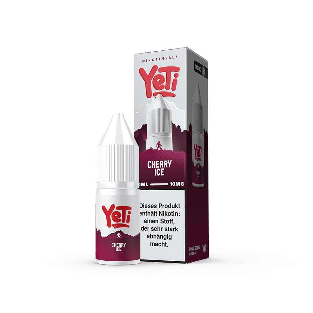 Yeti Summit Nikotinsalz - Cherry Ice - Overdosed 10ml Liquid 10mg
