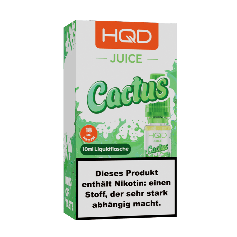 HQD Juice Nikotinsalz - Cactus - 10ml Liquid 18mg
