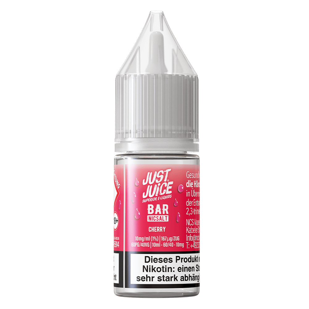 Just Juice Nikotinsalz - Cherry - 10ml Liquid 10mg