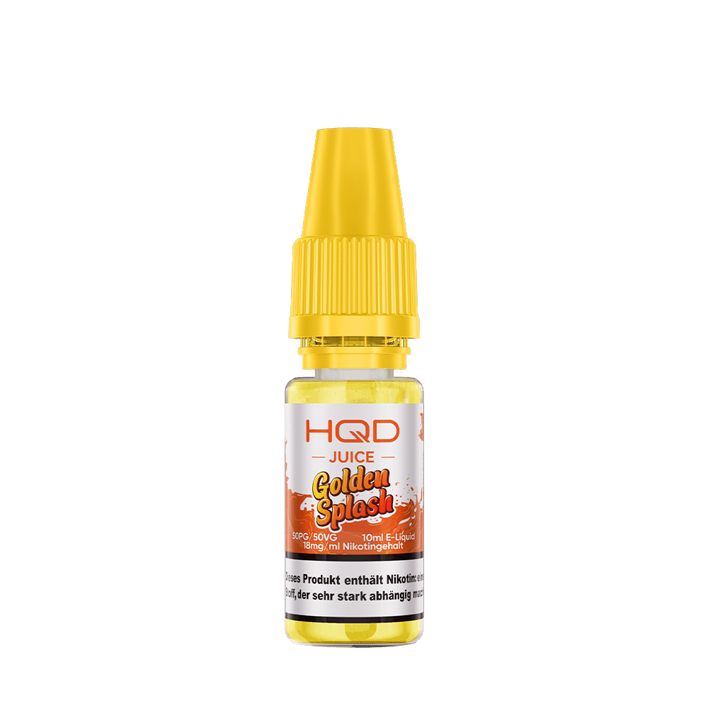 HQD Juice Nikotinsalz - Golden Splash - 10ml Liquid 18mg