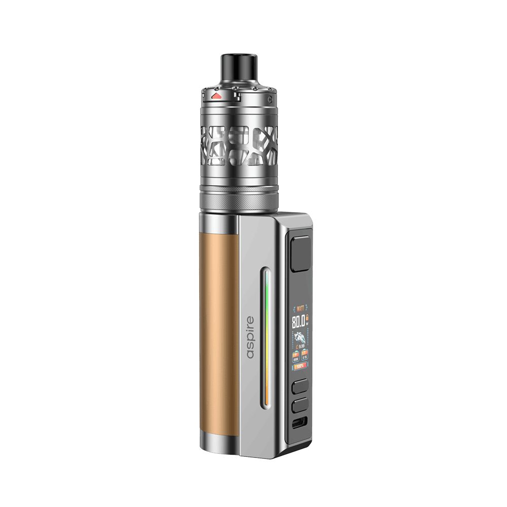 Aspire Zelos M80 Kit Silver & Gold