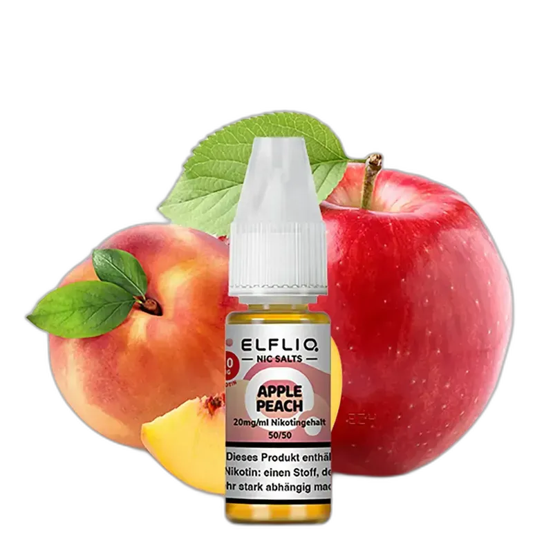 Elfliq by Elfbar Nikotinsalz - Apple Peach - Liquid 20mg 10ml