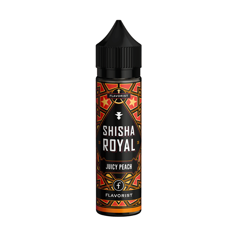 Flavorist Aroma Longfill - Shisha Royal Juicy Peach - 10ml Aroma in 60ml Flasche