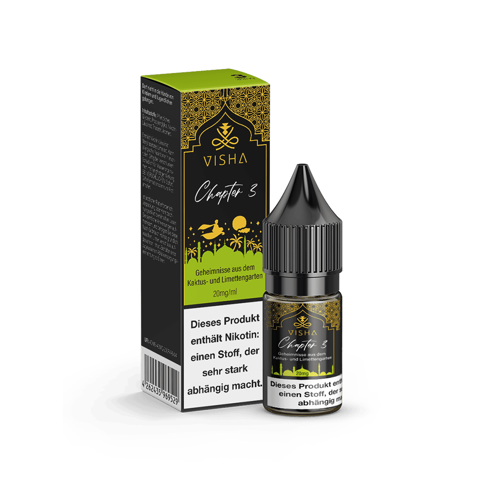 VISHA Nikotinsalz - Chapter 3 - 10ml Liquid 20mg