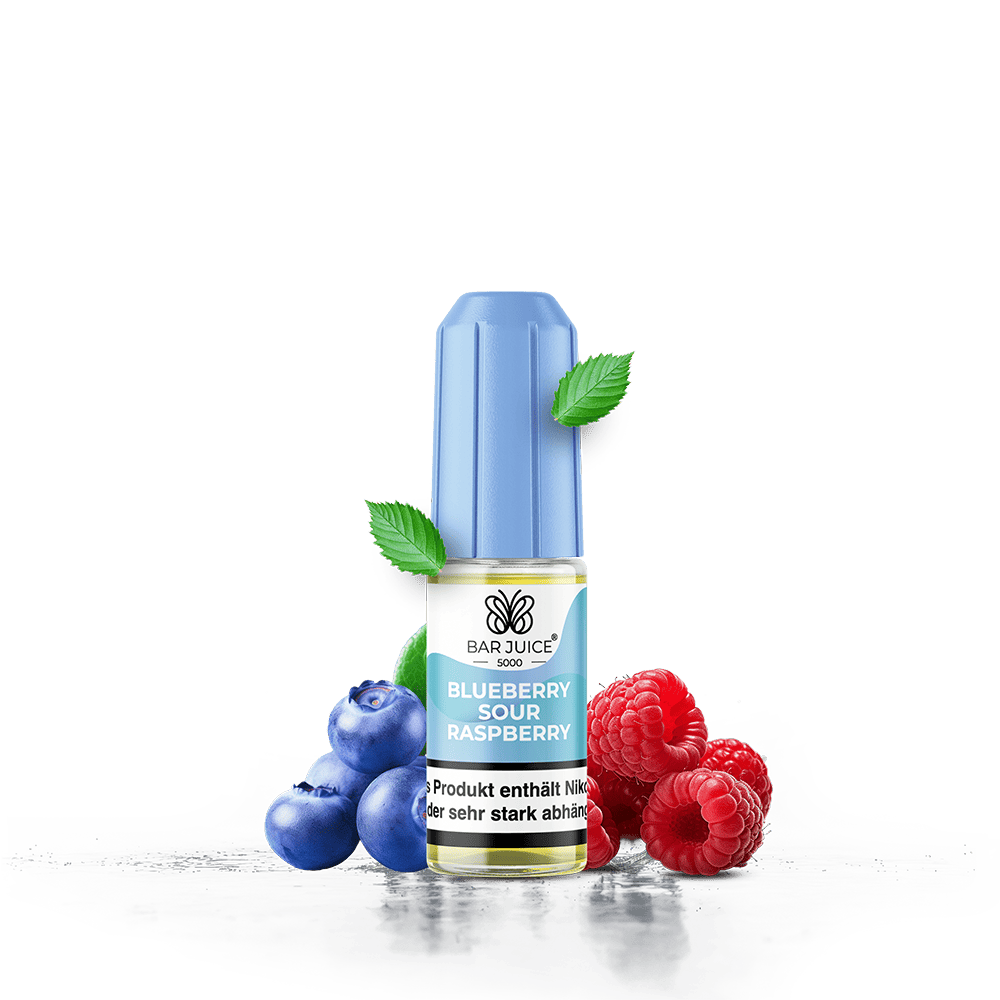 Bar Juice 5000 Nikotinsalz - Blueberry Sour Raspberry - Liquid 20mg 10ml