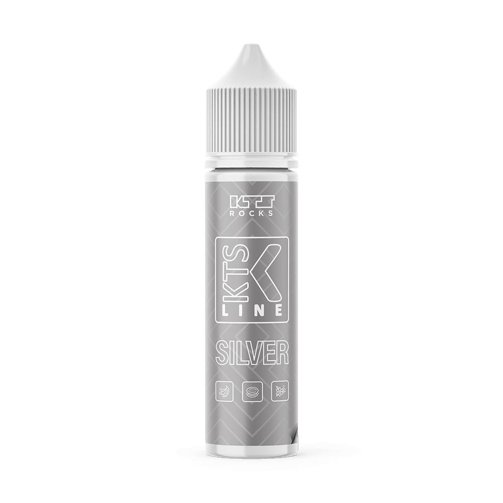 KTS Line Longfill - Silver - 10ml Aroma in 60ml Flasche