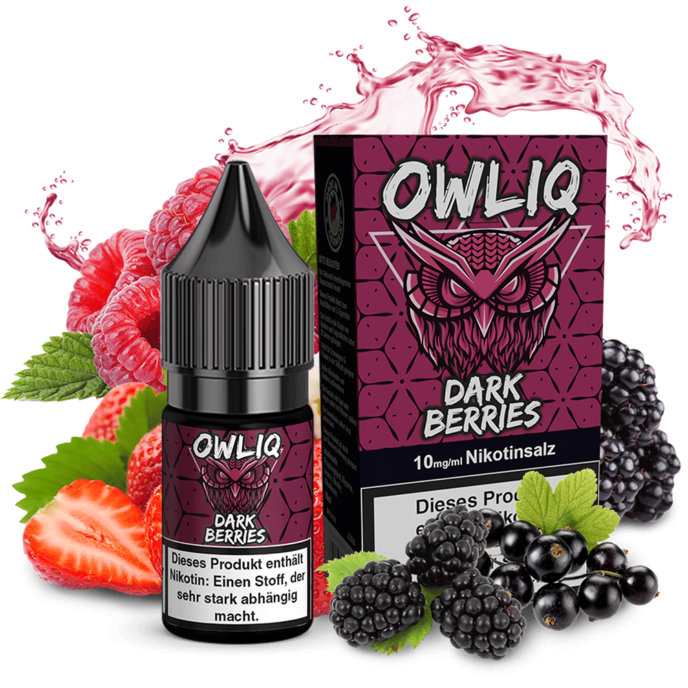 OWLIQ Nikotinsalz - Dark Berries - 10ml Liquid 10mg
