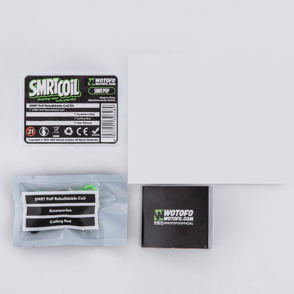 Wotofo SMRT PnP RC DIY Verdampferkopf Zubehör