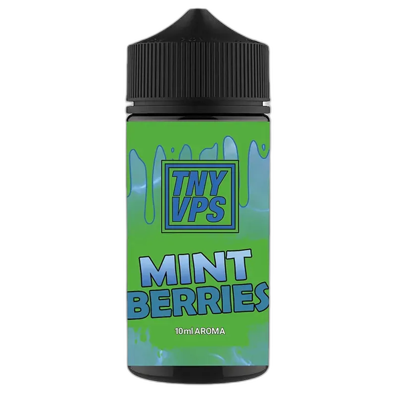 Tony Vapes Aroma Longfill - Mint Berries - 10ml in 100ml Flasche