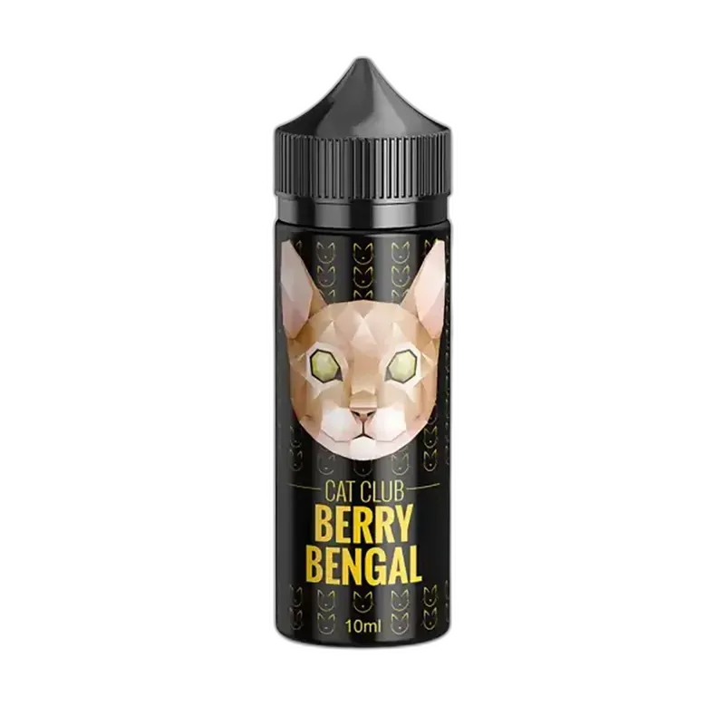 Cat Club Aroma Longfill - Berry Bengal - 10ml in 120ml Flasche