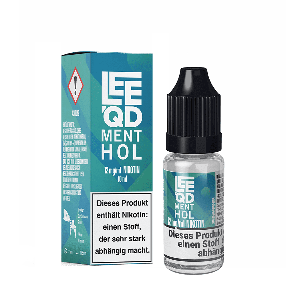 LEEQD Liquid - Fresh Menthol - 12mg 10ml