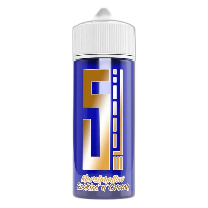 5EL Aroma Longfill - Marshmallow Cookie n Cream - 10ml Aroma in 120ml Flasche