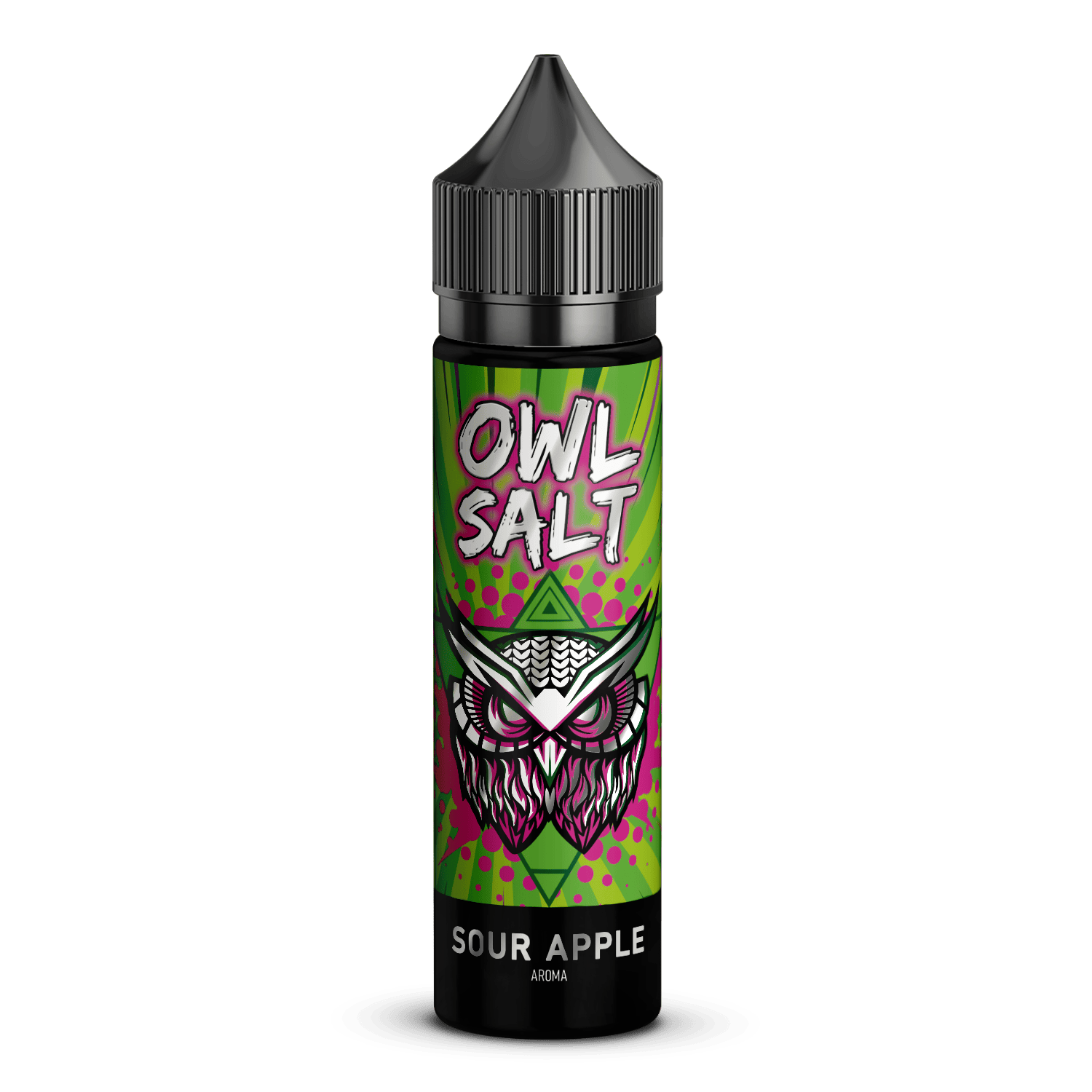OWL Salt Aroma Longfill - Sour Apple - 10ml in 60ml Flasche