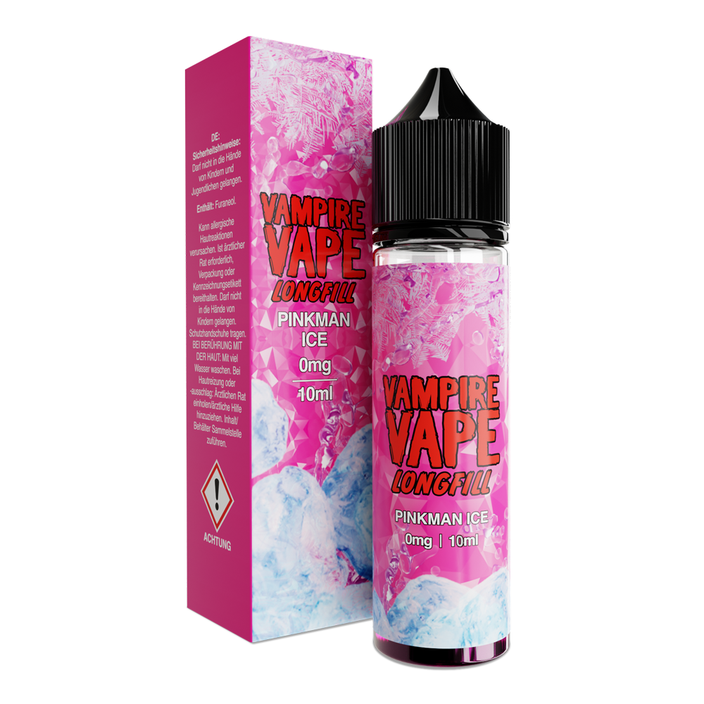 Vampire Vape Longfill - Pinkman Ice - 10ml Aroma in 60ml Flasche Vampire Vape Longfill - Pinkman Ice - 10ml Aroma in 60ml Flasche