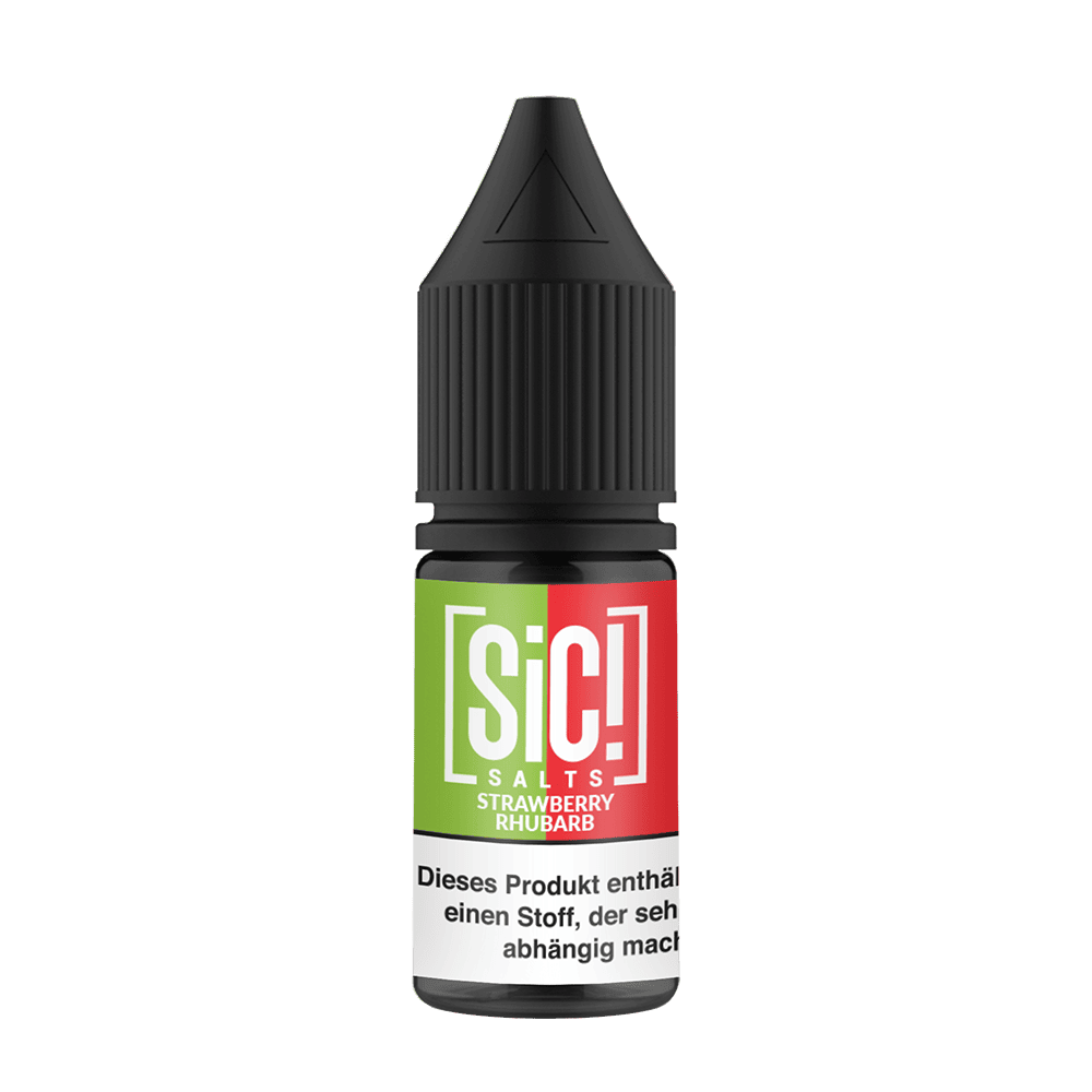 SIC Nikotinsalz - Strawberry Rhubarb -10ml Liquid 20mg SIC Nikotinsalz - Strawberry Rhubarb -10ml Liquid 20mg