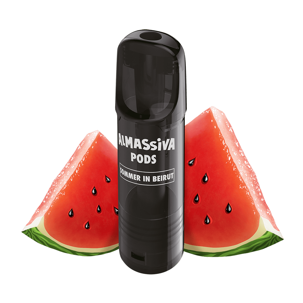 2x Almassiva Einweg Pod - Sommer in Beirut - 17mg 2ml
