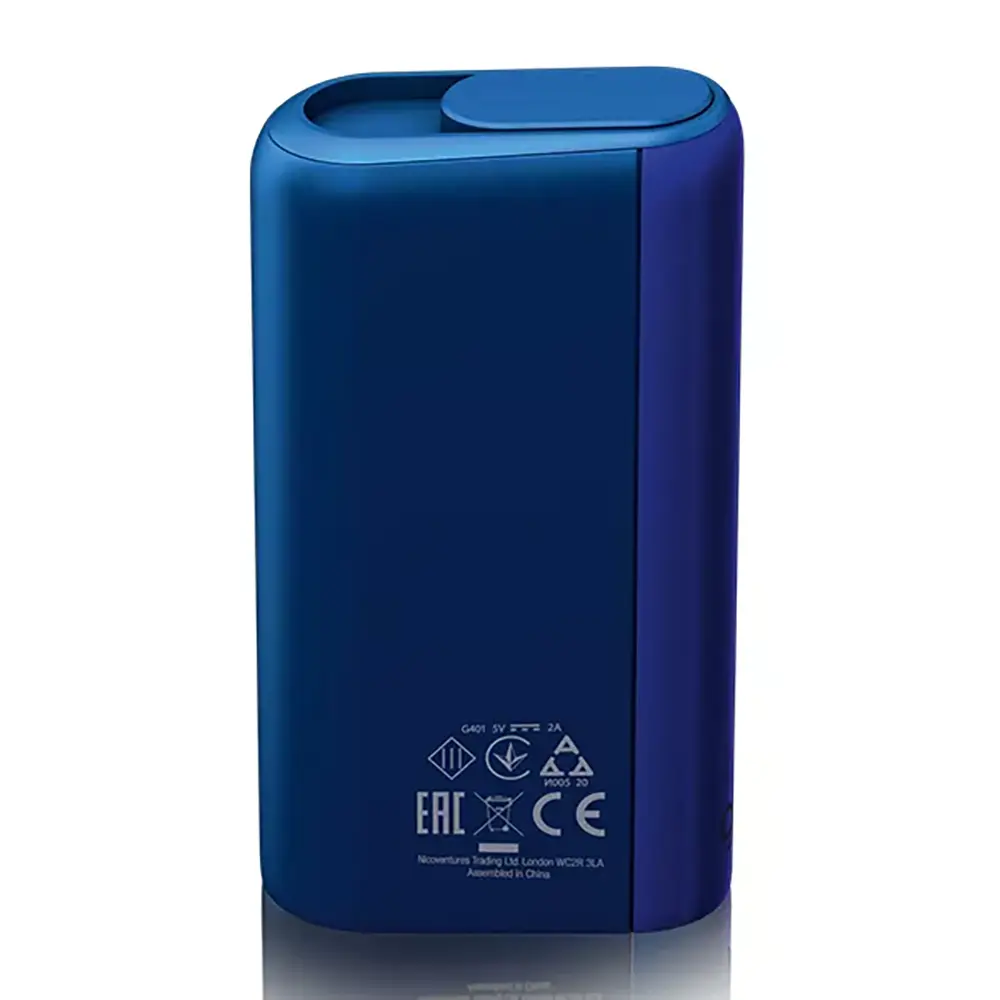 glo hyper+ UNIQ Device Kit Hexagonal Blue (ehem. glo Hyper+ Energetic Blue)