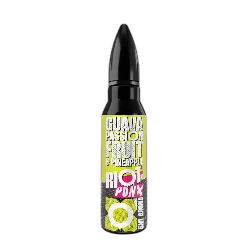 Riot Squad Aroma Longfill - Guava, Passionfruit & Pineapple - 5ml in 60ml Flasche