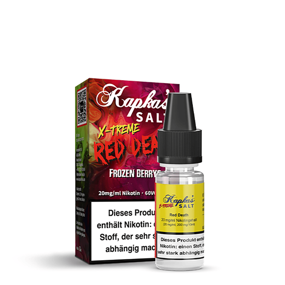 Kapka`s Nikotinsalz - Red Death Xtreme - Liquid 20mg 10ml