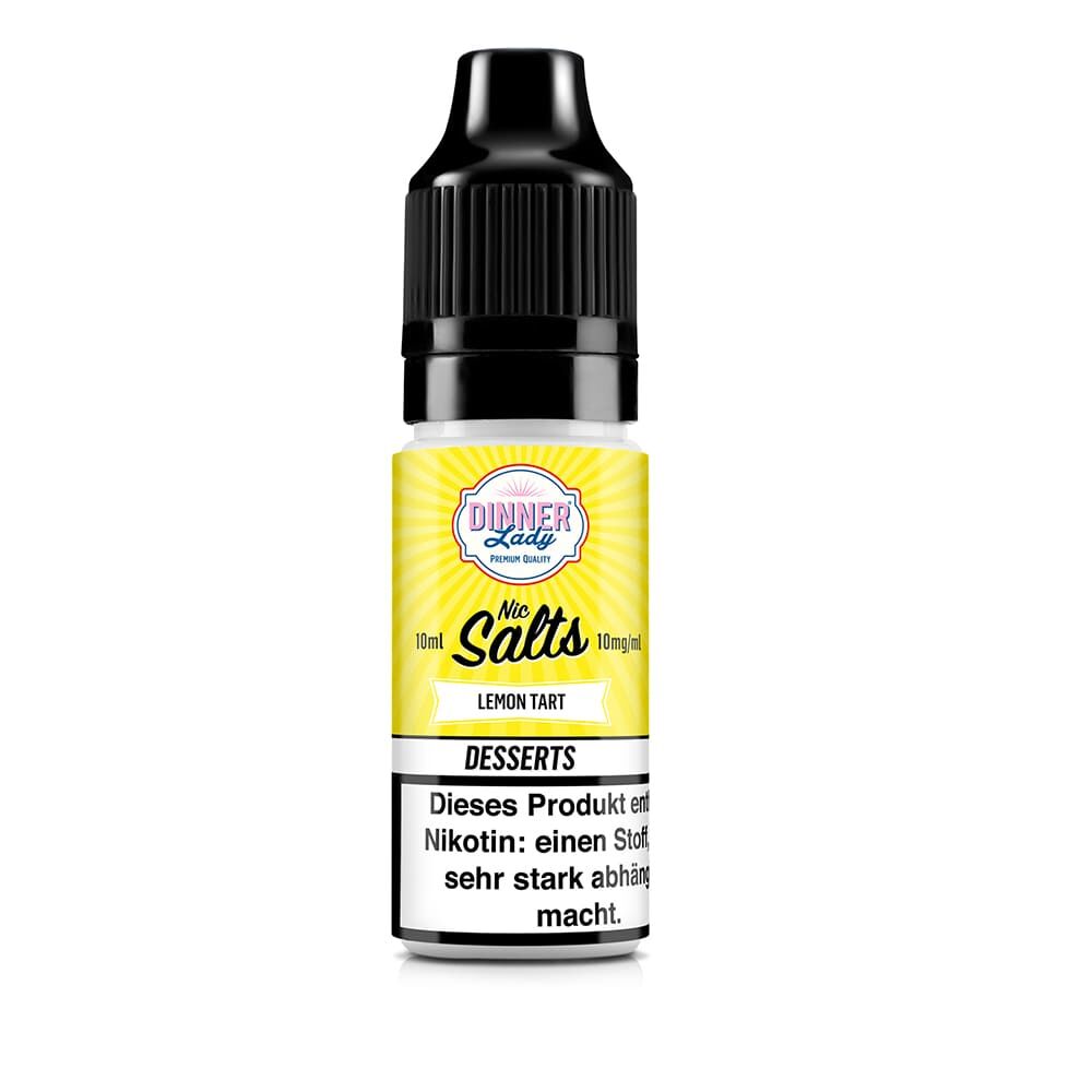 Dinner Lady Nikotinsalz - Lemon Tart - 50/50 10ml Liquid 10mg