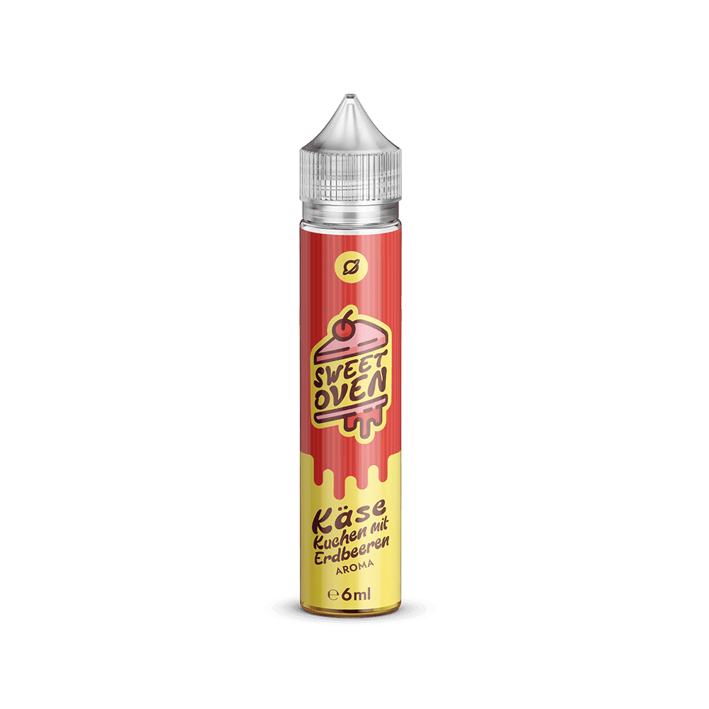 Flavorverse Aroma Longfill - Käsekuchen mit Erdbeeren - 6ml in 75ml Flasche