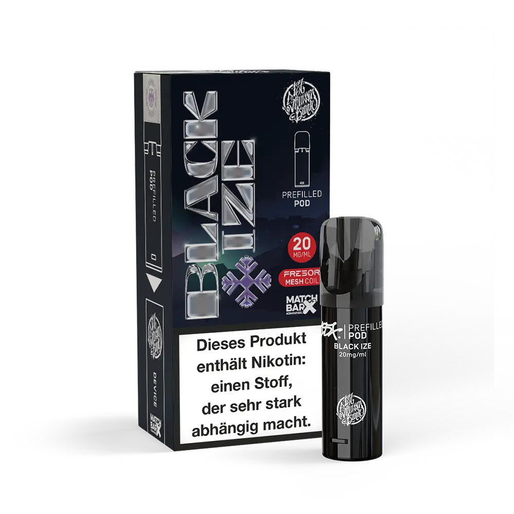 187 Strassenbande Einweg Pod - Black Ize - 20mg Nikotinsalz 2ml