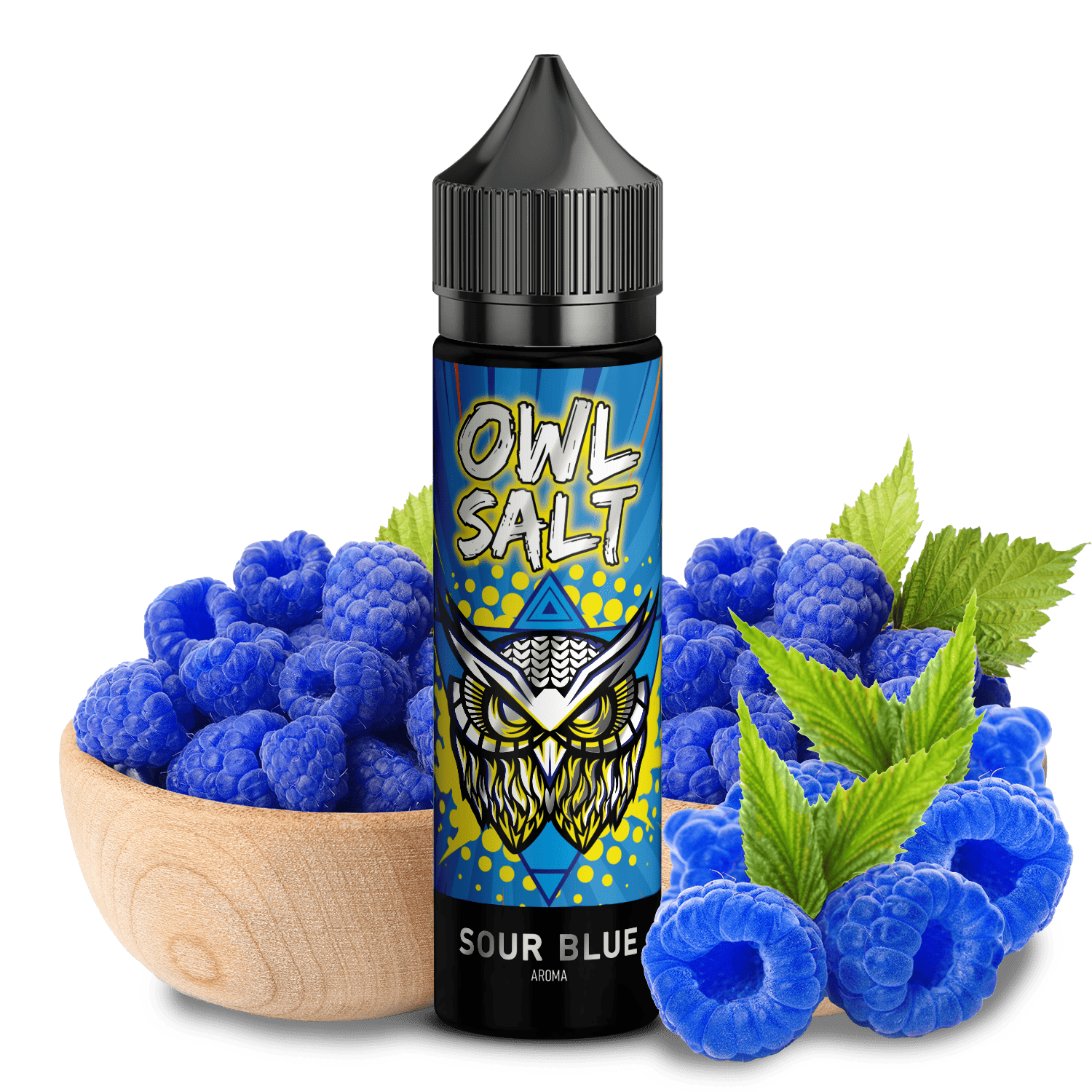 OWL Salt Aroma Longfill - Sour Blue - 10ml in 60ml Flasche