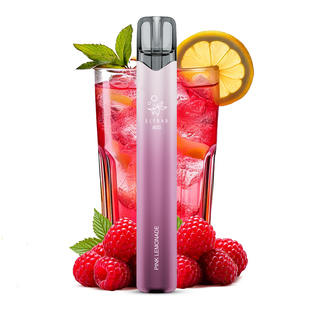 Elfbar 800 Einweg E-Zigarette - Pink Lemonade - 0mg
