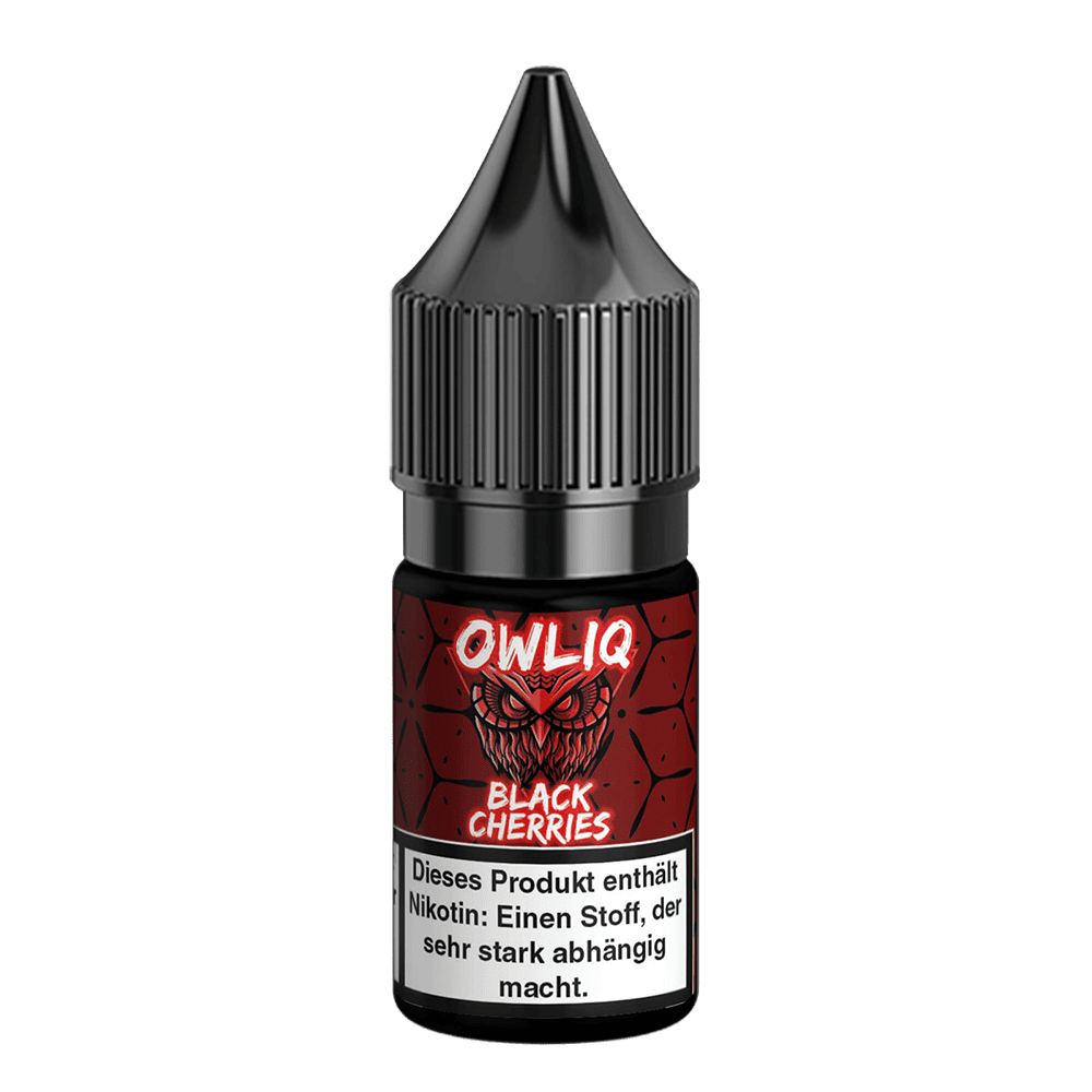 OWLIQ Nikotinsalz - Black Cherries - 10ml Liquid 20mg