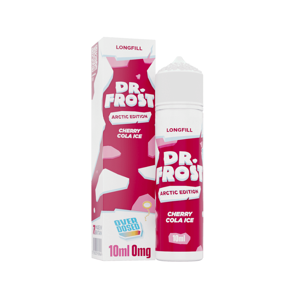 Dr. Frost Longfill - Cherry Cola Ice - Overdosed 10ml Aroma in 60ml Flasche