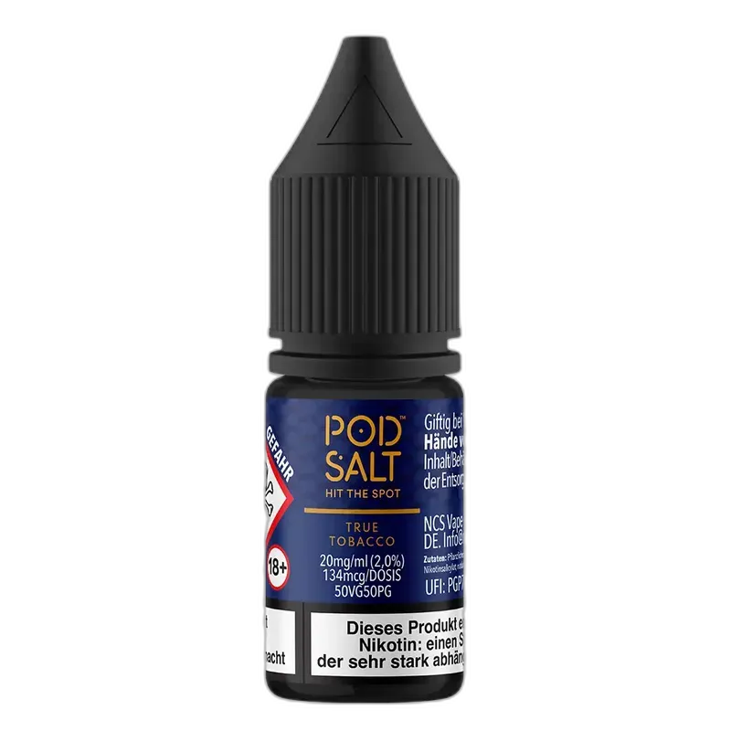 Pod Salt Origin Nikotinsalz - True Tobacco - 10ml Liquid 20mg Pod Salt Origin Nikotinsalz - True Tobacco - 10ml Liquid 20mg