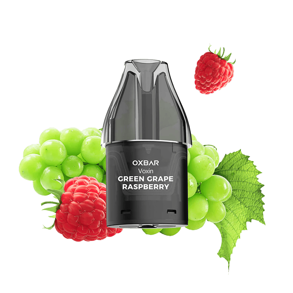 Oxbar Voxin Einweg Pod - Green Grape Raspberry - 20mg Nikotinsalz 2ml