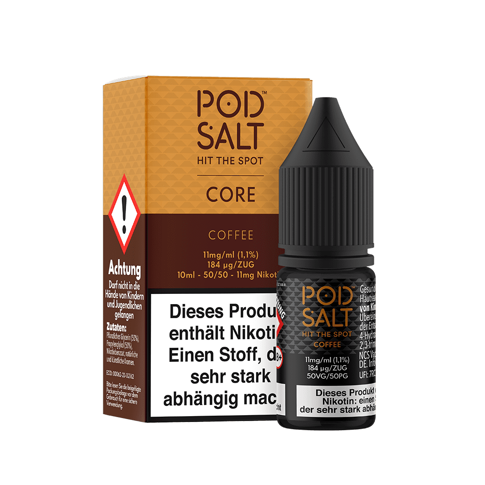 Pod Salt Core Nikotinsalz - Coffee - Liquid 11mg 10ml