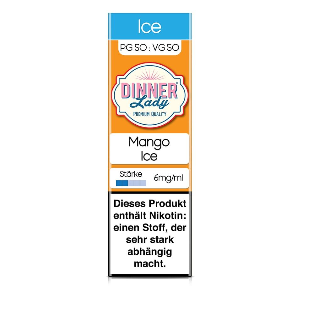 Dinner Lady Liquid - Mango Ice - 50/50 10ml 6mg