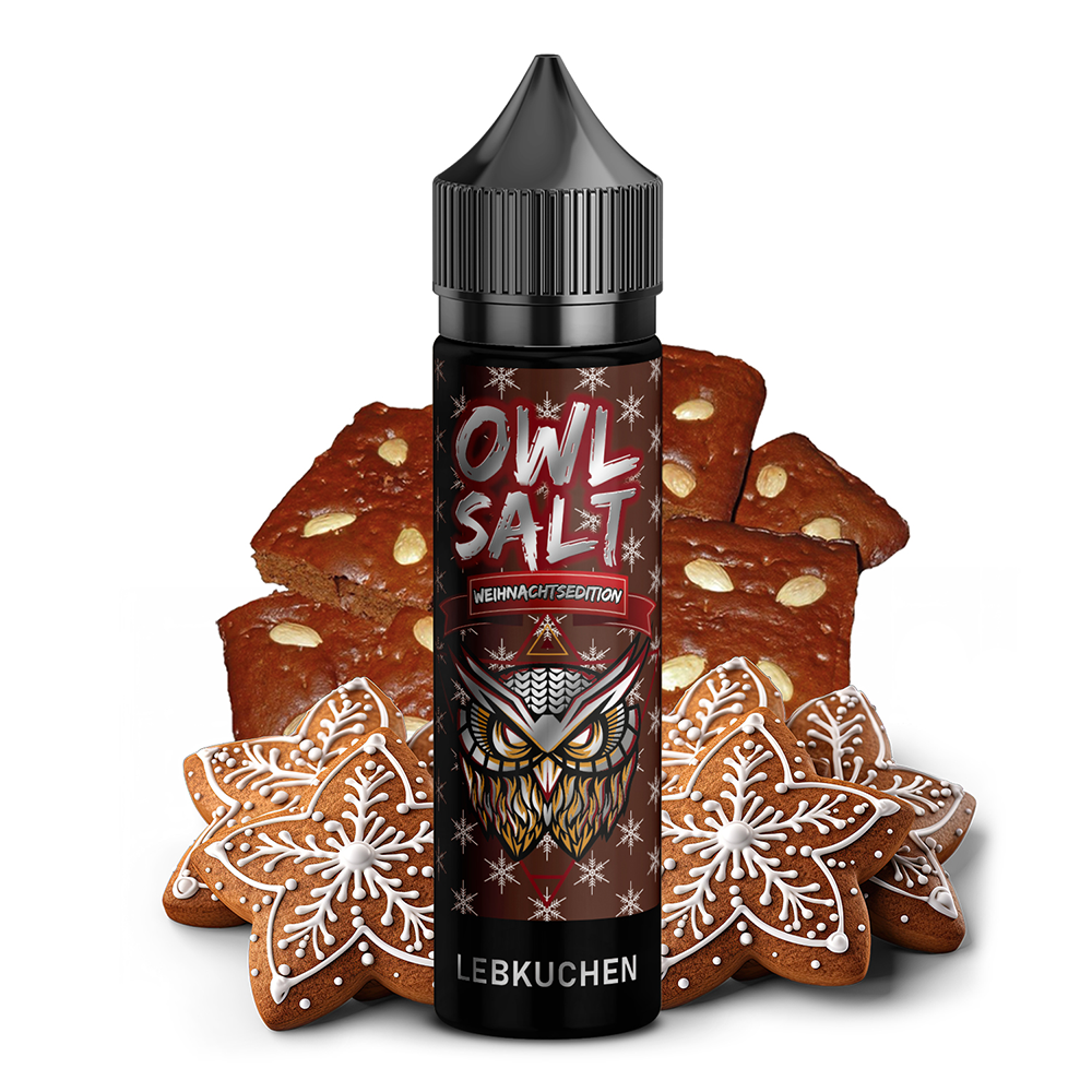 OWL Salt Aroma Longfill - Lebkuchen - 10ml in 60ml Flasche