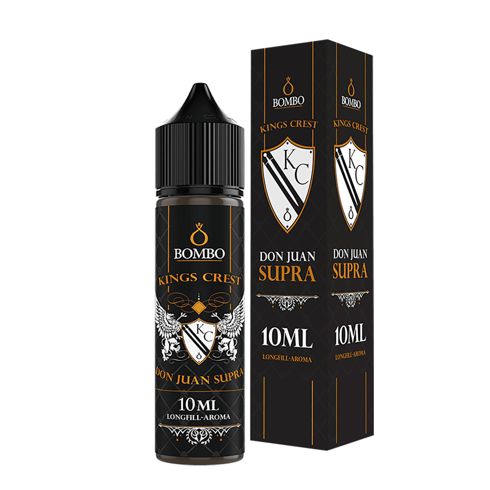 Kings Crest Longfill - Don Juan Supra - 10ml in 60ml Flasche Kings Crest Longfill - Don Juan Supra - 10ml in 60ml Flasche