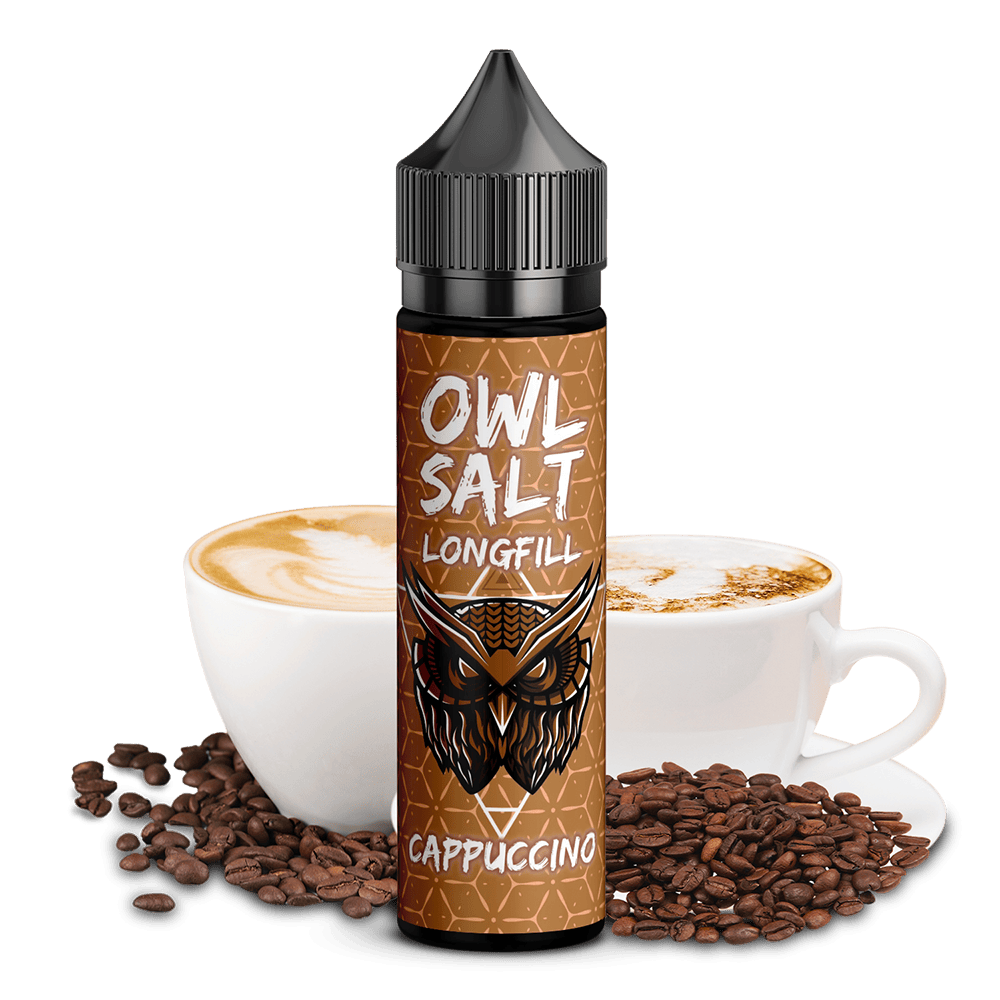 OWL Salt Aroma Longfill - Cappuccino - 10ml in 60ml Flasche
