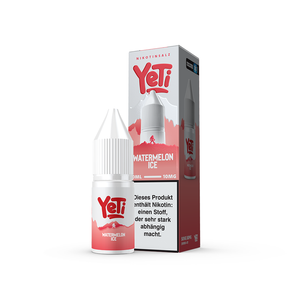 Yeti Summit Nikotinsalz - Watermelon Ice - Overdosed 10ml Liquid 10mg