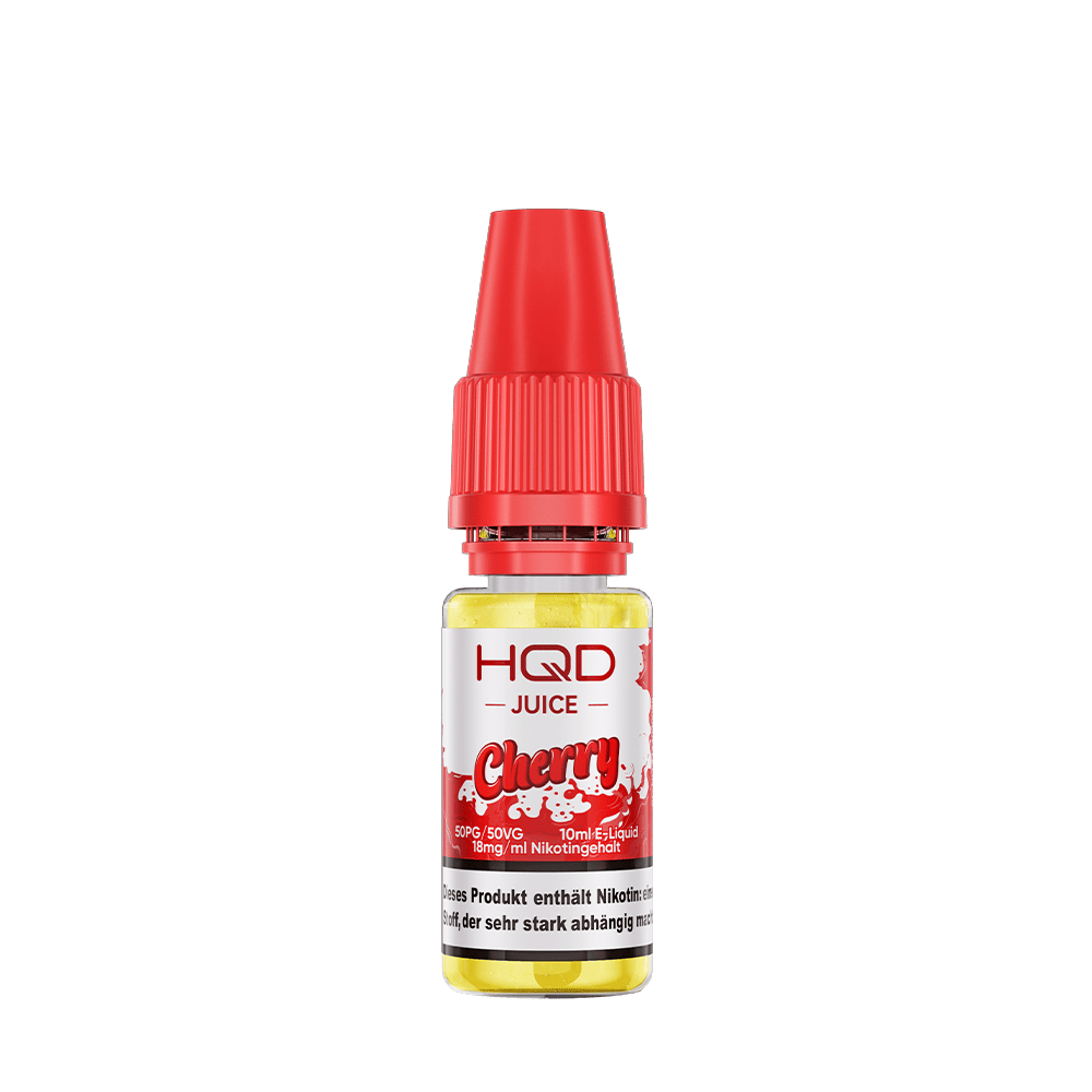 HQD Juice Nikotinsalz - Cherry - 10ml Liquid 18mg