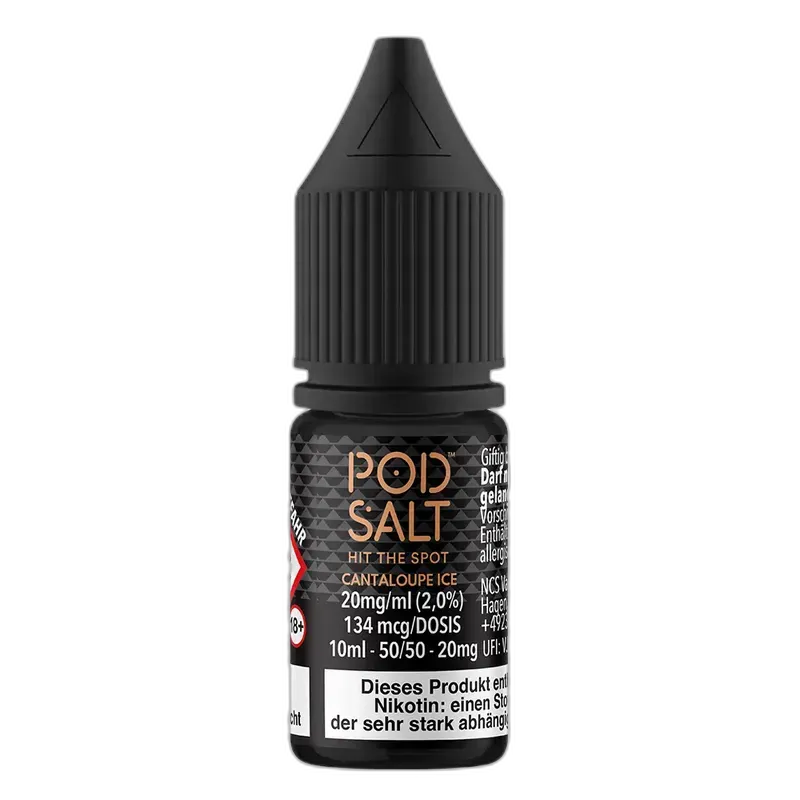 Pod Salt Core Nikotinsalz - Cantaloupe Ice - 10ml Liquid 20mg Pod Salt Core Nikotinsalz - Cantaloupe Ice - 10ml Liquid 20mg