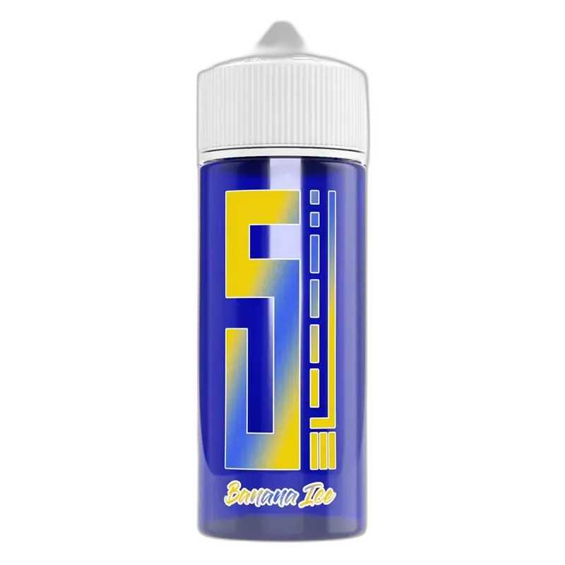 5EL Aroma Longfill - Banana Ice - 10ml Aroma in 120ml Flasche