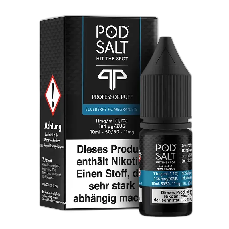 Pod Salt Fusion - Blueberry Pomegranate - 10ml Liquid 11mg Nikotinsalz Pod Salt Fusion - Blueberry Pomegranate - 10ml Liquid 11mg Nikotinsalz