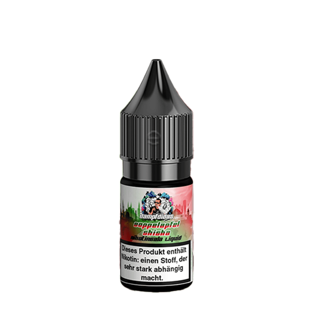 Dampfdidas Nikotinsalz - Doppelapfel Shisha - 10ml Liquid 20mg