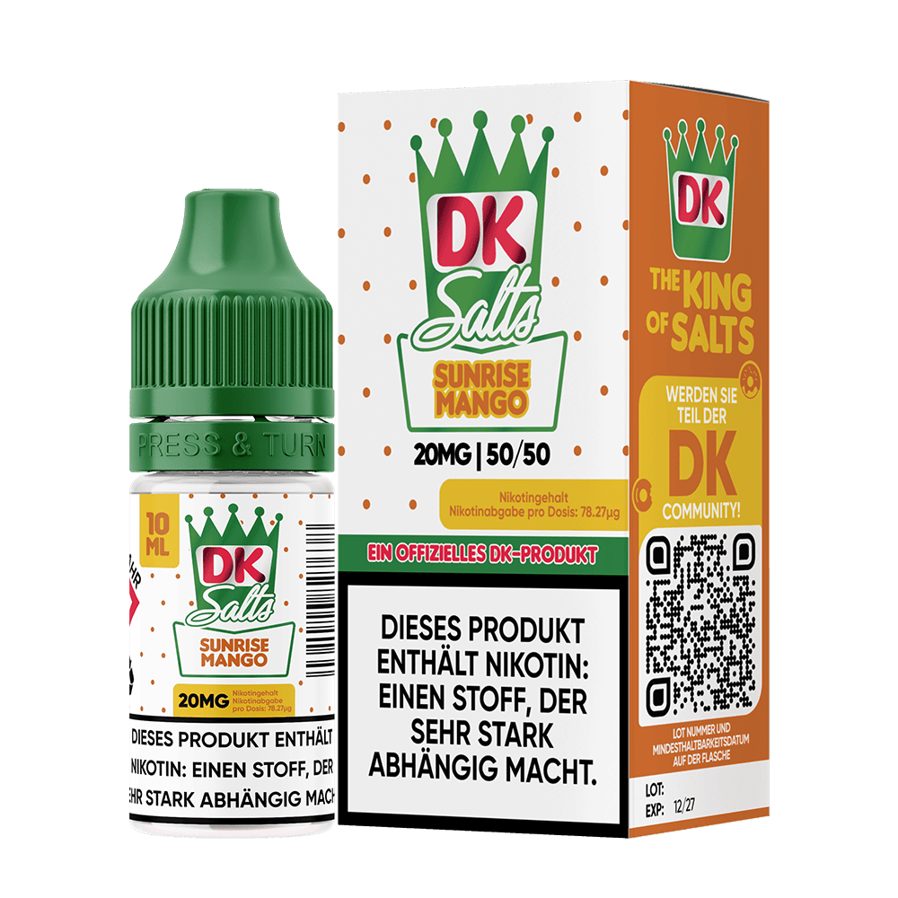 DK Salts Nikotinsalz - Sunrise Mango - Liquid 20mg 10ml