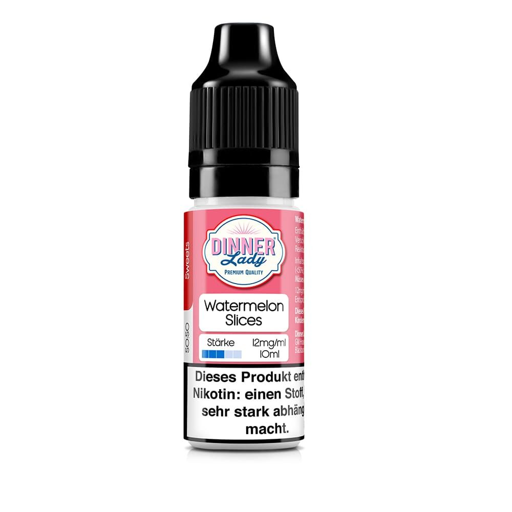 Dinner Lady Liquid - Watermelon Slices - 50/50 10ml 12mg