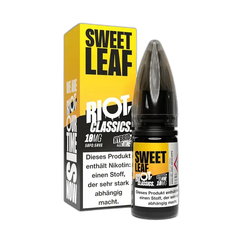 Riot Squad Hybrid Nikotinsalz - Classic Sweet Leaf - 10mg 10ml